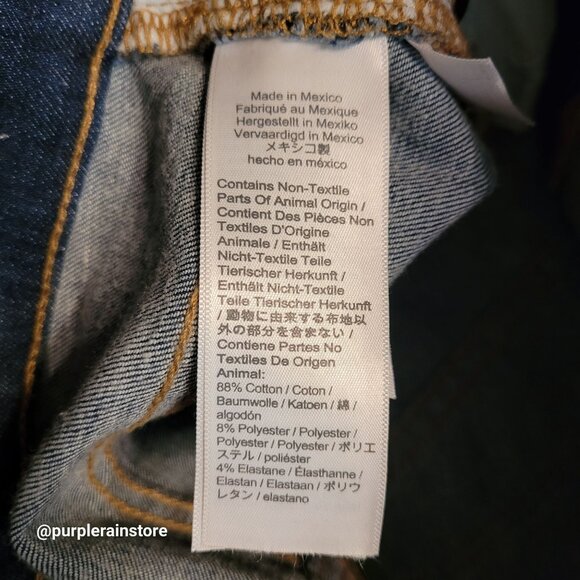 Madewell Jeans Size 26 Curvy High Rise Skinny Tummy Control Moreaux Wash AA621 - Picture 6 of 13